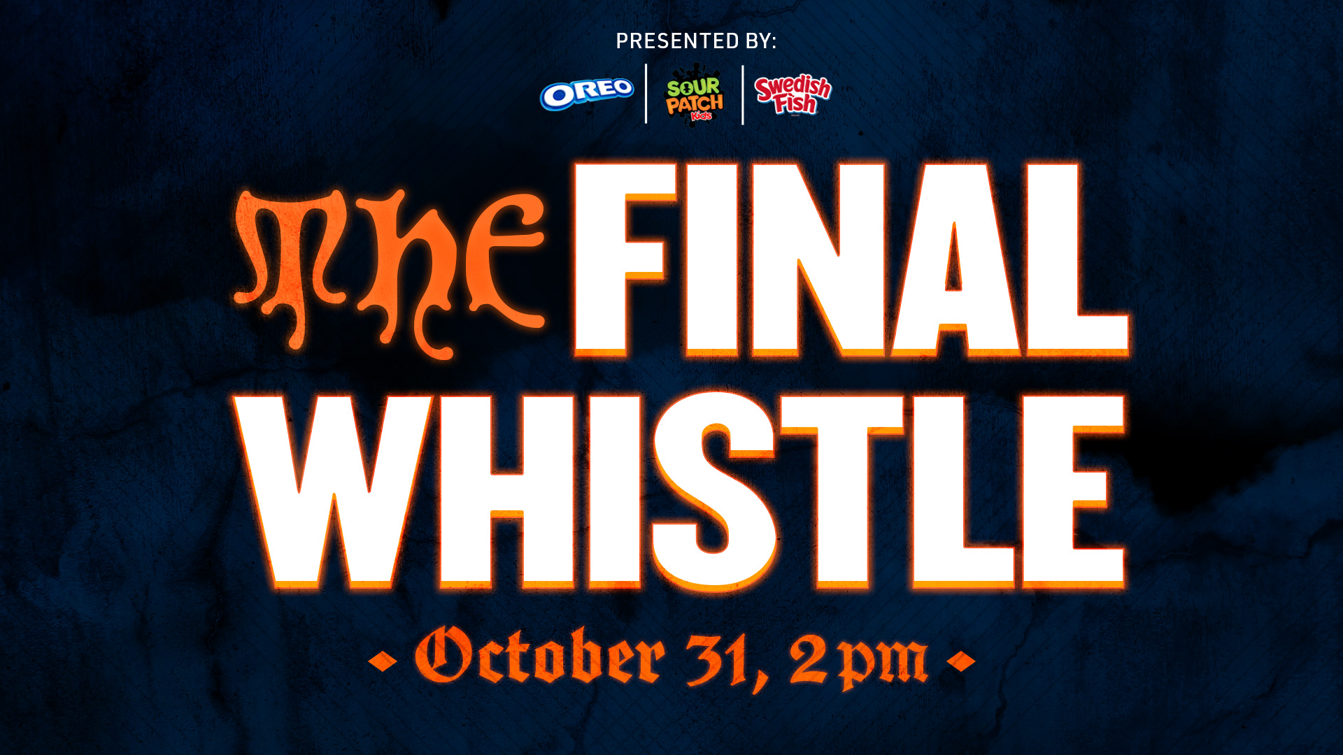 Join us for The Final Whistle
