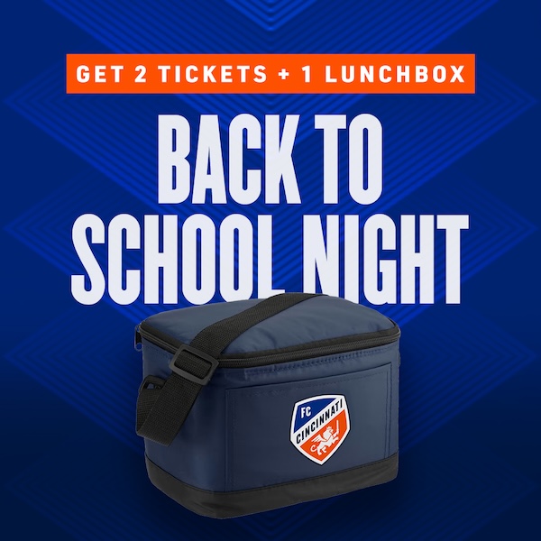 Back to School night. Get two tickets and one lunch box.