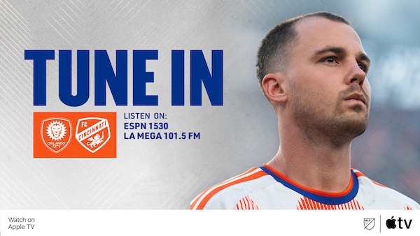 Tune In: Orlando City SC vs. FC Cincinnati